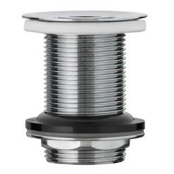 Bonde lavabo laiton grille incurvée 75mm sans trop plein