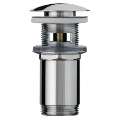 Bonde lavabo laiton quick-clac trop plein corps long