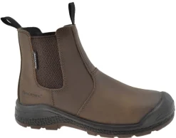 Boots Harlane cuir pleine fleur graissée hydrofuge marron