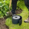 Bordure PE recyclée 10M H7.5 épaisseur 3mm NOIR