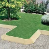 Bordure trottoir angle extérieur ton pierre