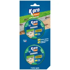 Boîte appât contre les fourmis (2 x 10g) K.PRO