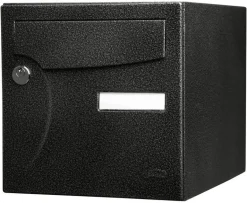Boîte aux lettres Animation 1 porte noir décor