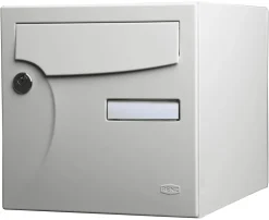 Boîte aux lettres Animation 1 porte ivoire