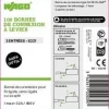 Boîte de 100 bornes 2 entrées série 221 WAGO
