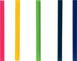 Boîte de 36 bâtons de colle colorés Ø7 x 90mm RAPID