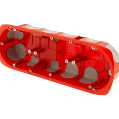 Boîte d’encastrement Multimat No Airbox 3 postes P40mm