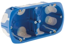 Boîte encastrement double no air multimatériaux 67x40mm
