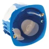 Boîte encastrement no air multimatériaux Ø67mm prof 40mm