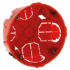 Boîte ronde monoposte Ø85mm pour cloison sèche/placo