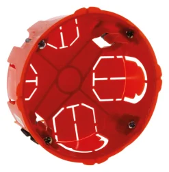 Boîte ronde monoposte Ø85mm pour cloison sèche/placo