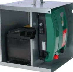 Boîtier de batterie métallique jusqu'à 130 Ah