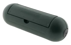 Boîtier de protection verte pour prolongateur jardin IP54
