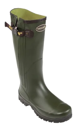 Bottes full zip Chantilly jersey kaki PERCUSSION
