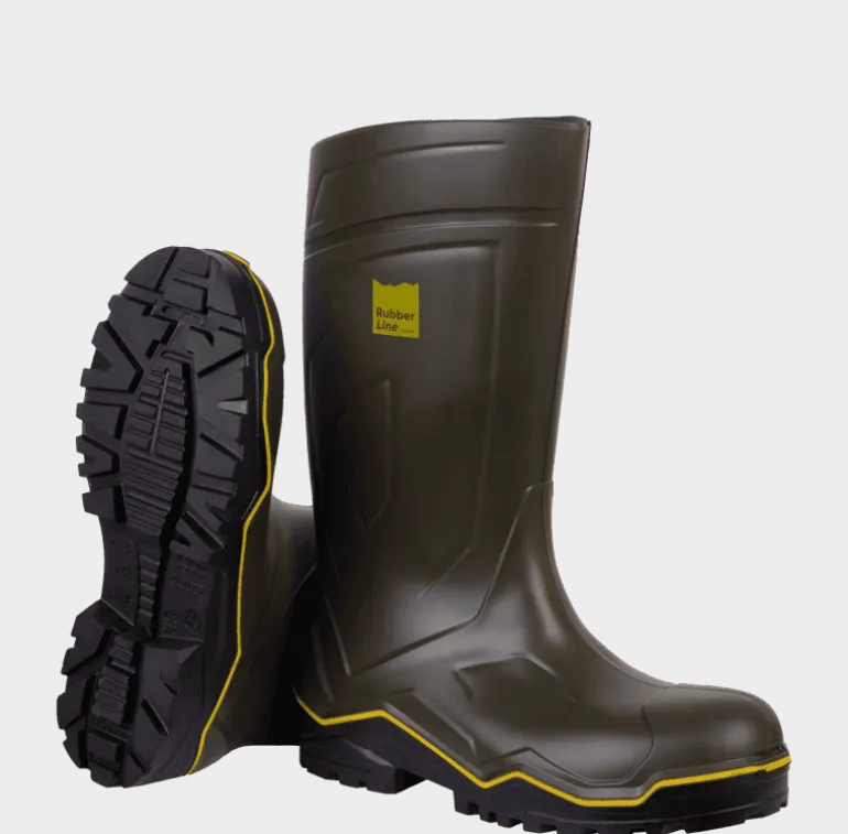 Bottes Rubber Line 04 vert SOLIDUR