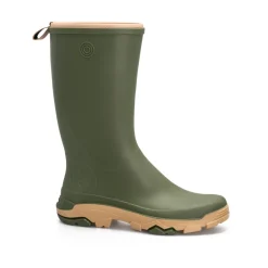 Bottes fourrées PVC bio sourcé Remoove Kaki ROUCHETTE