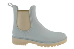 Bottines femme Xadète semelle crampons bleu ciel