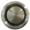 Bouche inox à tube réglable Ø12.5 cm