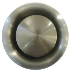 Bouche inox à tube réglable Ø10 cm