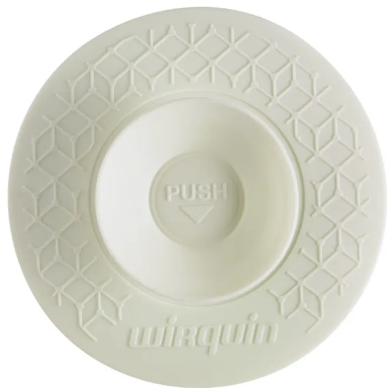 Bouchon universel 2 en 1 Uppy blanc Ø110mm WIRQUIN