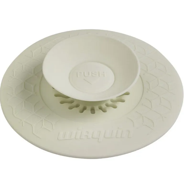 Bouchon universel 2 en 1 Uppy blanc Ø110mm WIRQUIN