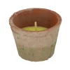 Bougie citronnelle pot terre cuite