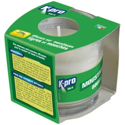 Bougie anti-moustiques parfumé à la citronnelle 125g K.PRO