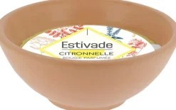 Bougie vasque terracotta à la citronnelle grand modèle