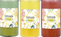 Bougie veilleuse à la citronelle - Coloris au choix