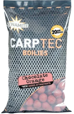 Bouillettes carptec 20mm chocolate orange 1kg DYNAMITE BAITS