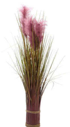 Bouquet artificiel Pampas pourpre 70 cm