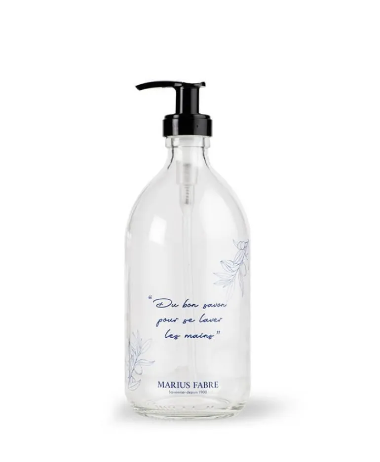 Bouteille en verre transparent 500ml MARIUS FABRE