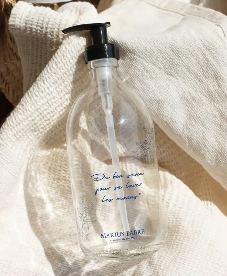 Bouteille en verre transparent 500ml MARIUS FABRE
