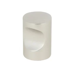 Bouton index Ø18 mm en aluminium naturel x2