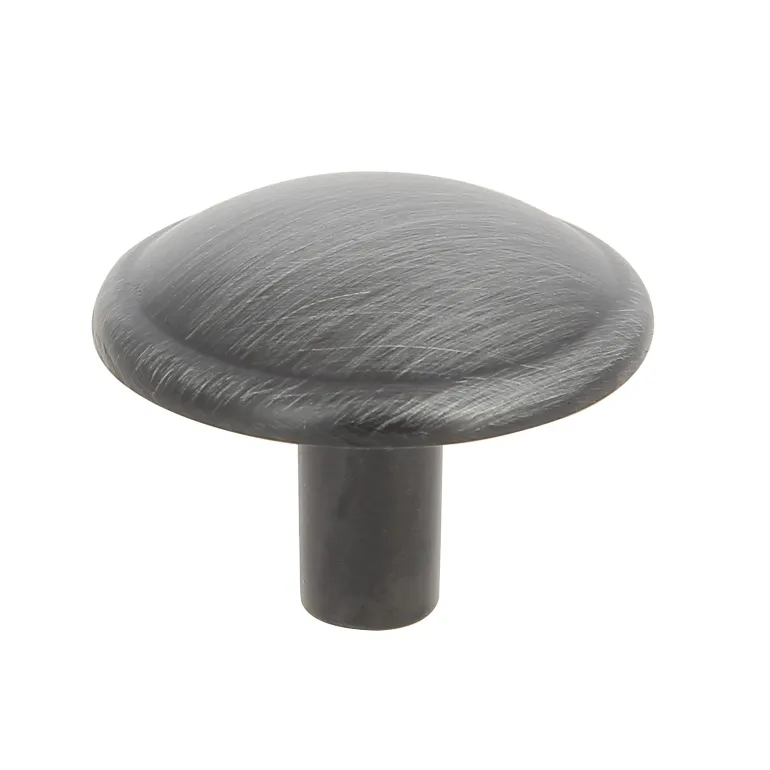 Bouton Ø32 mm armoire en aluminium canon de fusil x2