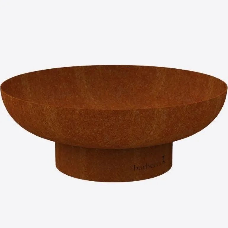 Brasero Jack en acier corten Ø100xH.30 cm BARBECOOK