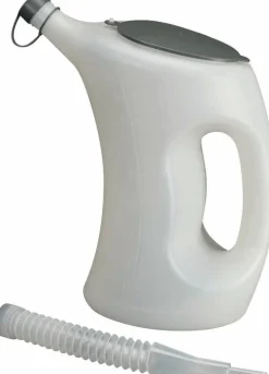 Broc verseur gradué 2L + couvercle à clipser + bec flexible