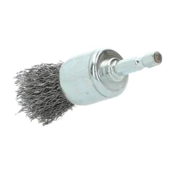 Brosse Ø 25 pour perceuse, pinceau ondulé, acier NORTON