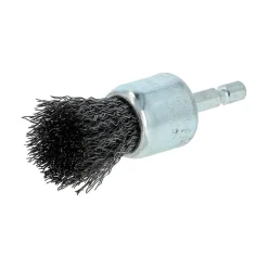 Brosse Ø 25 pour perceuse, pinceau ondulé, acier NORTON