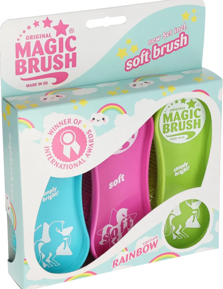 Brosse MagicBrush rainbow (x3)