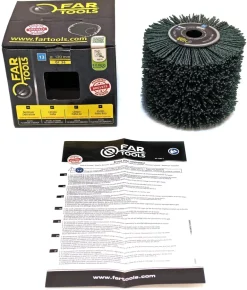 Brosse fils nylon vert grain 36 REX120/200/H200 FARTOOLS