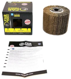 Brosse à lamelles grain 36 pour REX120/200/H200 FARTOOLS