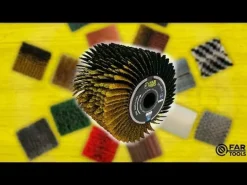 Brosse à lanières grain 36 pour REX120/200/H200 FARTOOLS