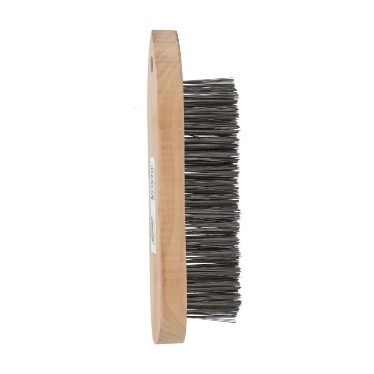 Brosse main, forme violon, manche bois/acier NORTON