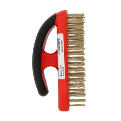 Brosse main, forme violon, manche bi-matière 170x90 NORTON