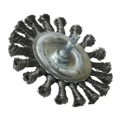Brosse Ø 100 pour perceuse, circulaire torsadé, acier NORTON