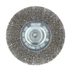 Brosse Ø 100 pour perceuse, circulaire ondulé, inox NORTON