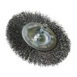 Brosse Ø100 pour perceuse, circulaire ondulé, acier NORTON