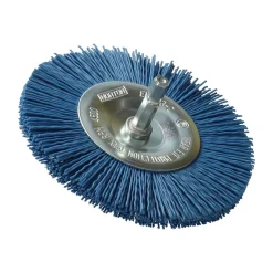 Brosse Ø 100 pour perceuse, circulaire nylon bleu NORTON