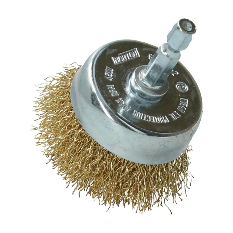 Brosse Ø 50 pour perceuse, coupe ondulé, acier NORTON